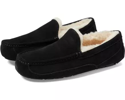 Тапочки UGG Wide Ascot, черный