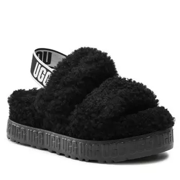 Тапочки Ugg WOh Fluffita, черный