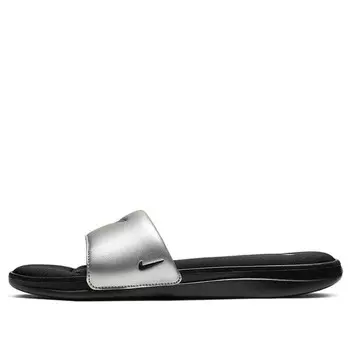 Тапочки ultra comfort3 slide slide black/silver Nike, черный