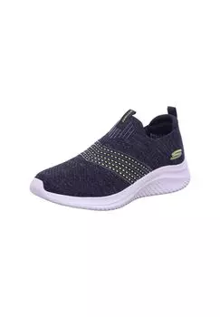 Тапочки ULTRA FLEX 30 - ВИНТЕК SKECHERS, цвет Black/lime