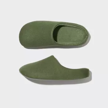 Тапочки UNIQLO домашние, зеленый