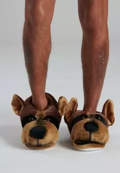Тапочки Unisex Novelty Great Dane Loungeable, коричневый