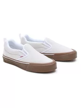 Тапочки Vans Leder-Slipper Knu, цвет Creme/Braun