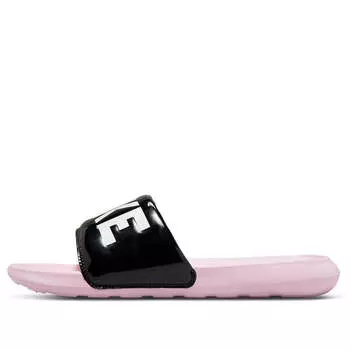 Тапочки victori one 'black pink foam' Nike, черный