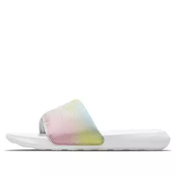 Тапочки victori one printed slide 'pure violet gradient' Nike, белый