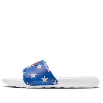 Тапочки victori one printed slide 'stars' Nike, синий