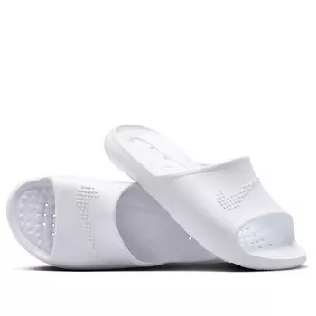 Тапочки victori one shower slide 'triple white' Nike, белый