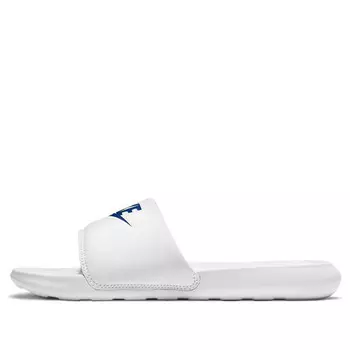Тапочки victori one slide 'white game royal' Nike, белый