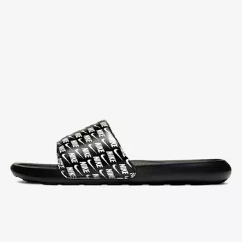 Тапочки Victori с одним принтом Nike, черный