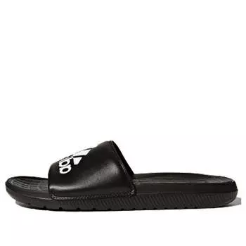 Тапочки voloomix slides 'core black' Adidas, черный