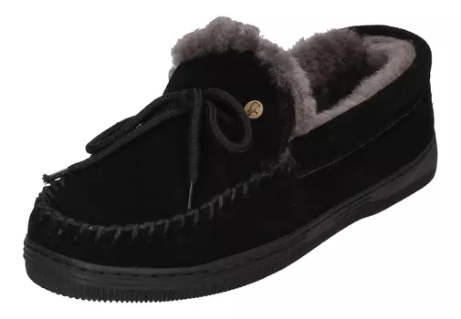 Тапочки Warmbat Koala Suede, черный