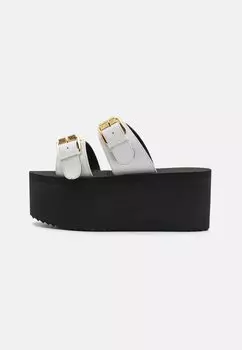 Тапочки Wedge MOSCHINO, белый