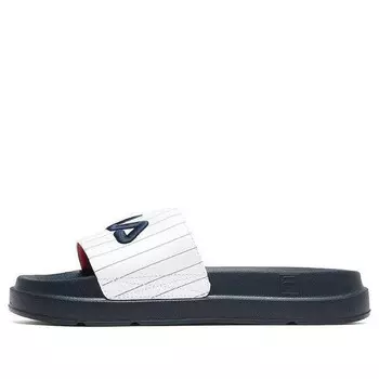 Тапочки wedge sandal blue/white Fila, синий