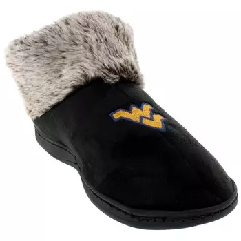 Тапочки West Virginia Mountaineers из искусственного меха NCAA, цвет Wvu Black