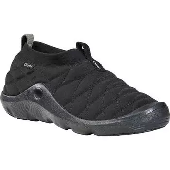 Тапочки Whakata Puffy мужские Oboz, цвет Black Sea