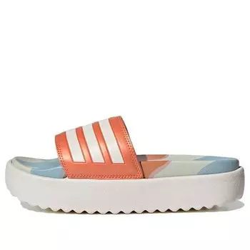 Тапочки x marimekko aqualette ocean clogs Adidas, белый