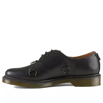 Тапочки x raf simons 1461 'black' Dr. Martens, черный