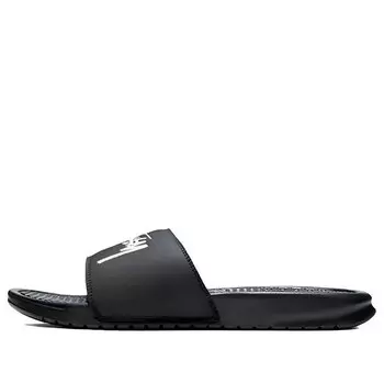 Тапочки x stussy benassi Nike, черный