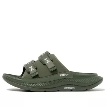 Тапочки x wtaps ora luxe 'four leaf clover' Hoka One One, мультиколор