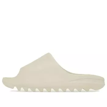 Тапочки yeezy slide 'bone' Adidas, белый