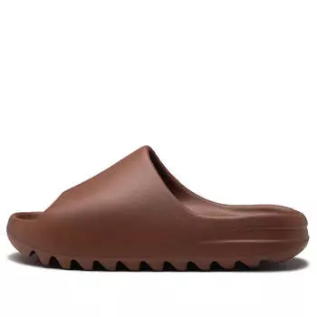 Тапочки yeezy slide 'flax' Adidas, бежевый
