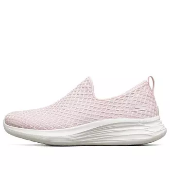 Тапочки you wave running shoes pink/white Skechers, белый