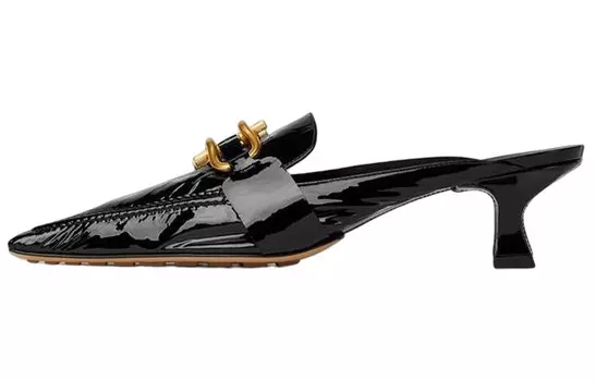 Тапочки женские Bottega Veneta, черный