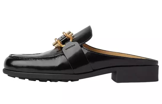 Тапочки женские Bottega Veneta Monsieur, черный