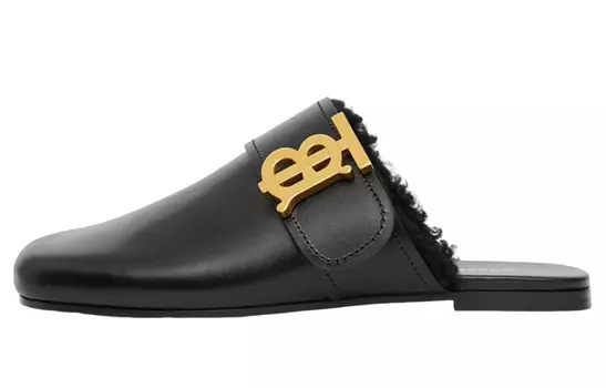 Тапочки женские Burberry, черный