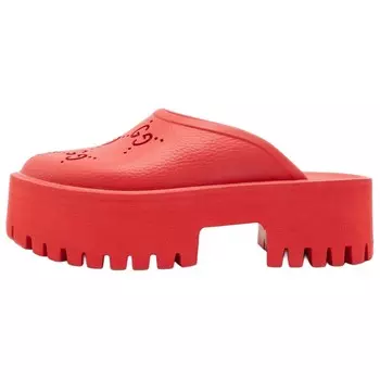 Тапочки женские Gucci, красный