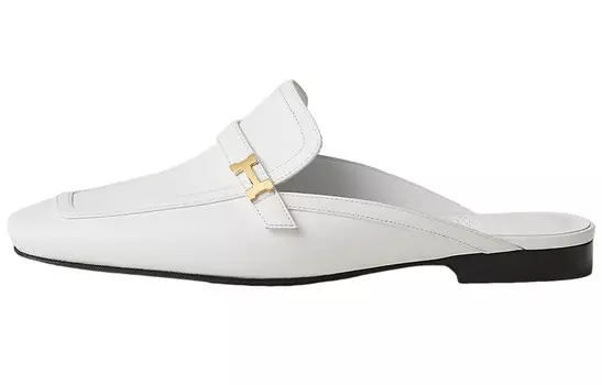 Тапочки женские Herms Groupie, белый