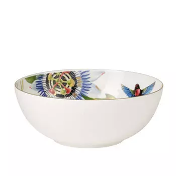 Тарелка Amazonia Anmut круглая 23 см Villeroy & Boch, разноцветный/золотой
