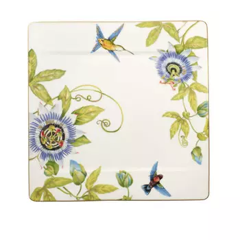 Тарелка Amazonia для гурманов 35x35 см Villeroy & Boch, разноцветный/золотой