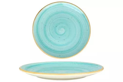 Тарелка Bonna - Aqua - Фарфор - 27 см, синий