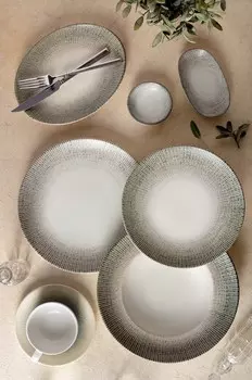 Тарелка Bonna Sway Gourmet или 27 см, бежевый