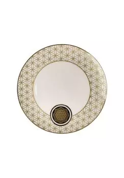 Тарелка Цветок Жизни белая Goebel