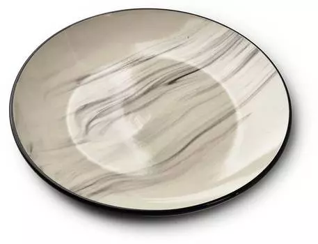 Тарелка десертная одетта Mondex, серый