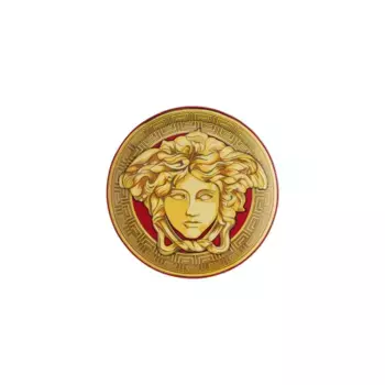 Тарелка для хлеба Medusa Amplified Coin Versace, золотой