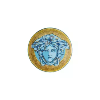 Тарелка для хлеба Medusa Amplified Coin Versace, синий