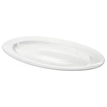 Тарелка для сервировки Ikea Vardagen 43х28, белый