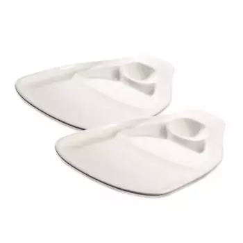 Тарелка для стейка L 2 шт.BBQ Passion Villeroy & Boch, белый