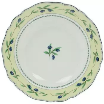 Тарелка для супа Medley Valdemossa 21 см Hutschenreuther, белый/синий/желтый