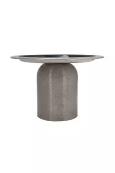 Тарелка для торта Kayoom, 20,5x13,5 см, серый/серебристый