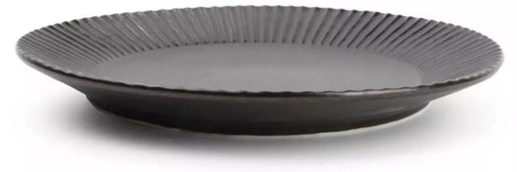 Тарелка для завтрака аврора Fine2Dine, черный