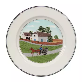 Тарелка для завтрака Design Naif «Фермер» 21 см Villeroy & Boch, красочный