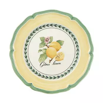 Тарелка для завтрака French Garden Valence 21 см Villeroy & Boch, разноцветный/бежевый/зеленый
