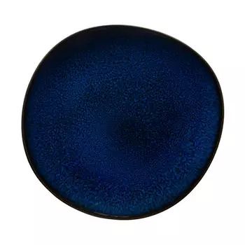 Тарелка для завтрака Lave bleu 23 см like. by Villeroy & Boch, синий
