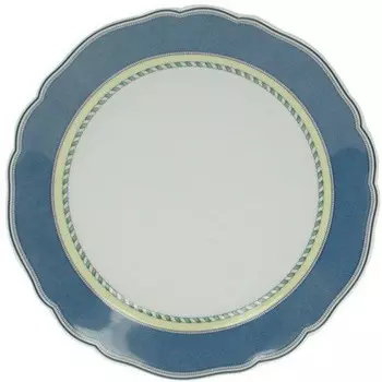 Тарелка для завтрака Medley Mantova 19 см Hutschenreuther, белый/синий/желтый