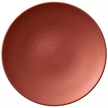 Тарелка для завтрака производство glow Villeroy & Boch, коричневый