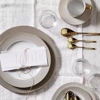 Тарелка Francisco Carreau бежевая 40x29,5 см Rosenthal, бежевый